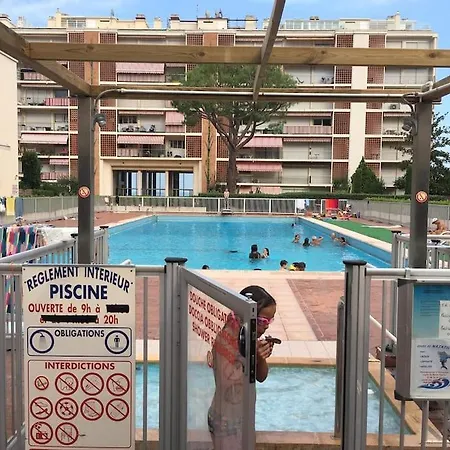 T4 Front De ,piscine 25 Metres ,wifi,6a8 Personnes,parking,garage 로퀴에브륀캡마르탱